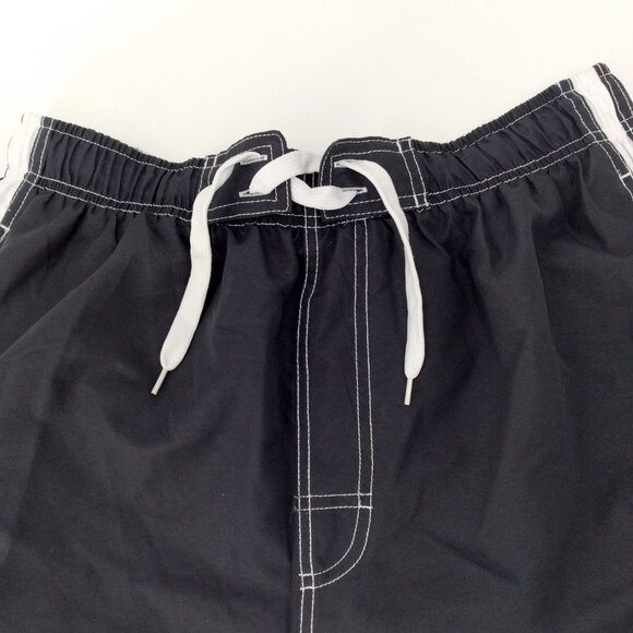 Island Planet Black Swim Trunks - Picture 4 of 11
